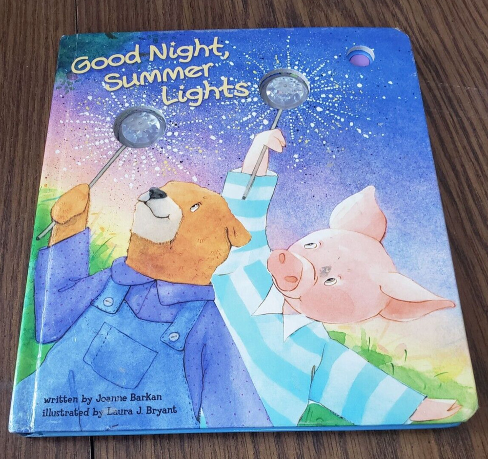 Good Night Summer Lights Fiber Optic Book by Joann Barkan